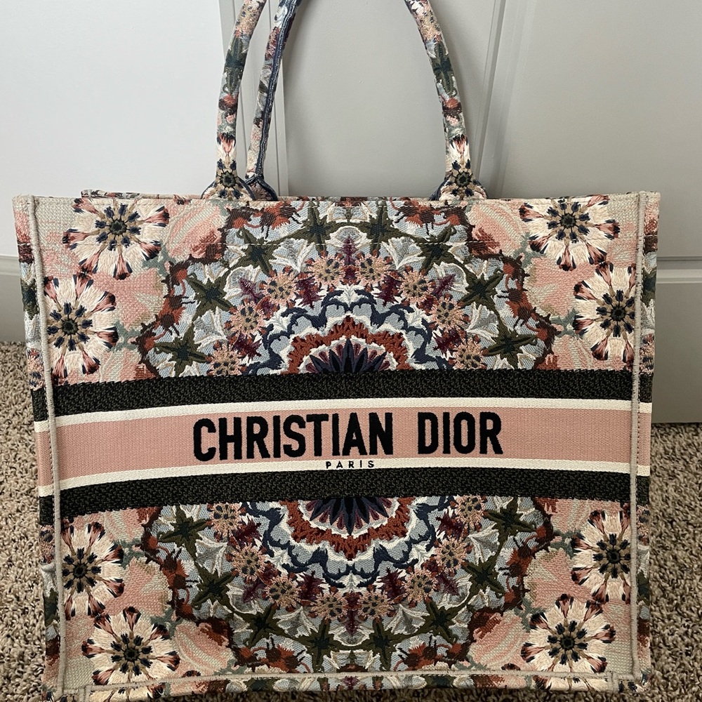 Christian Dior Large Kaleidiorscopic Book Tote